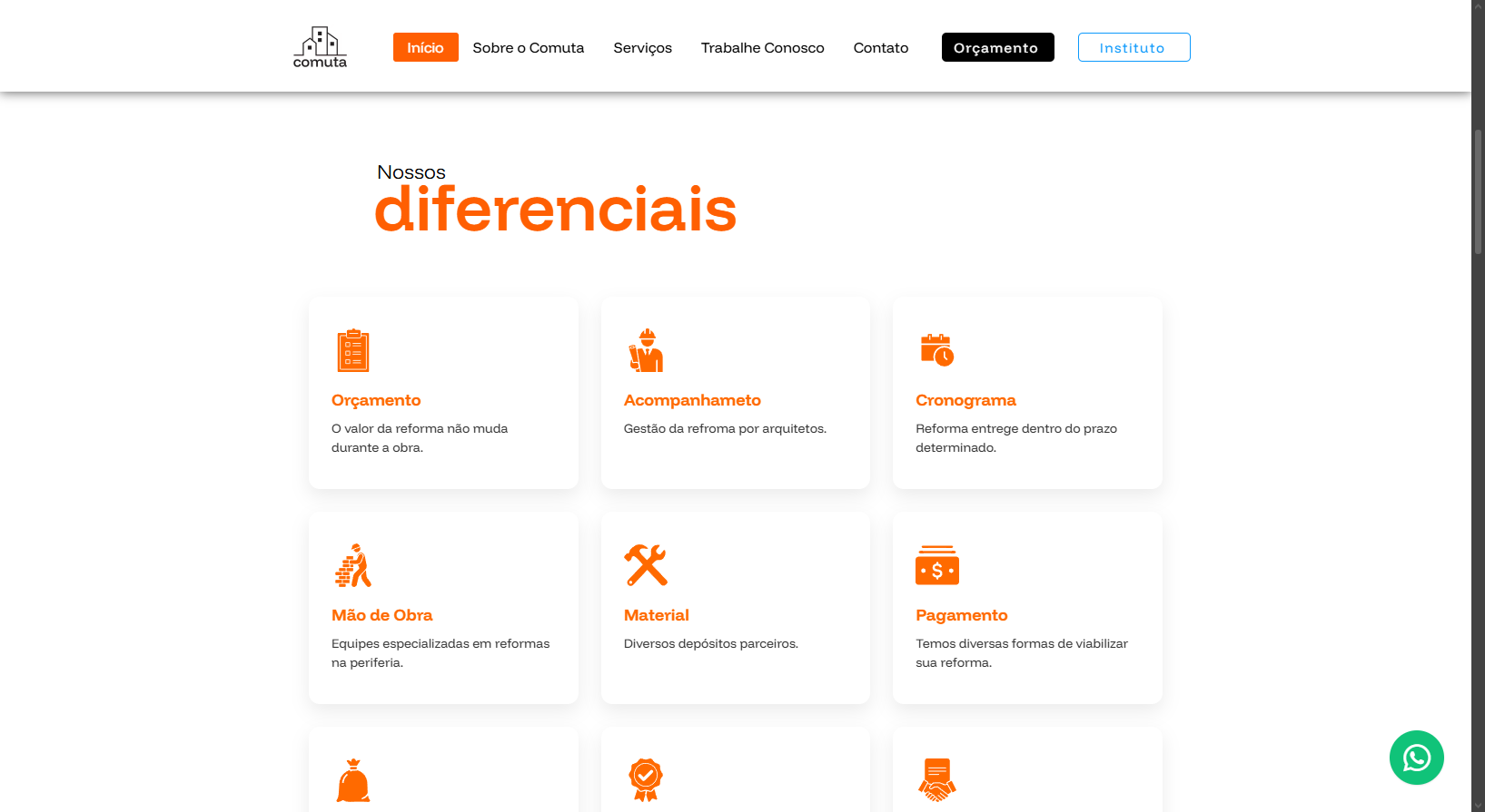 Print do projeto Interfaces Web