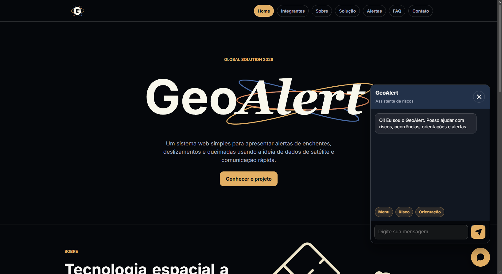 Print do projeto JavaScript